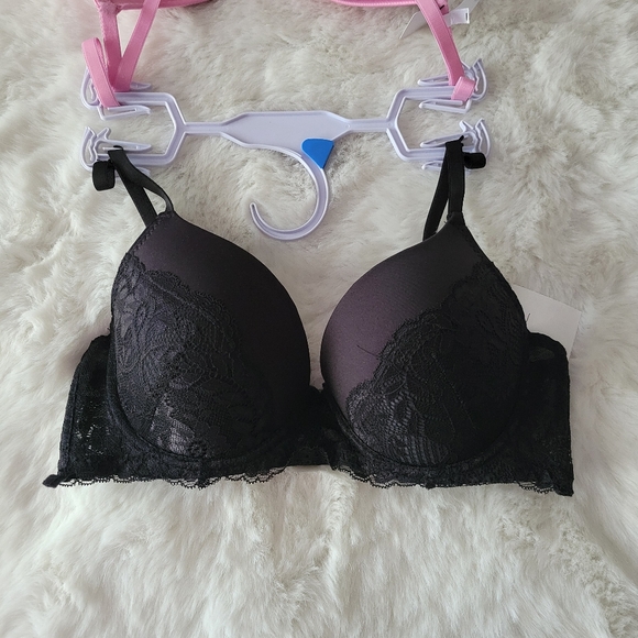 💗FRENCH AFFAIR BRAND NEW 2-PACK PUSH UP BRA SIZE 34C - Picture 8 of 12